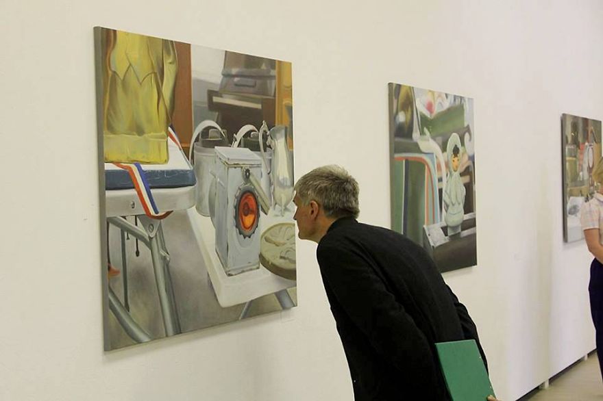 Bachelor Paintings By Rasa Vilčinskaitė From Lithuania And How Students Live