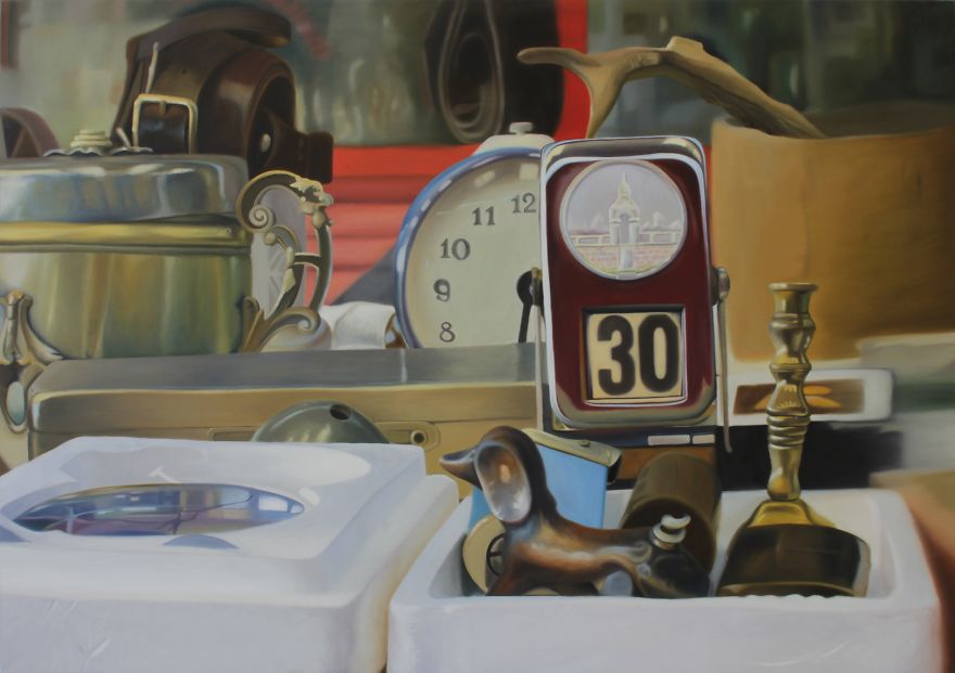 Bachelor Paintings By Rasa Vilčinskaitė From Lithuania And How Students Live