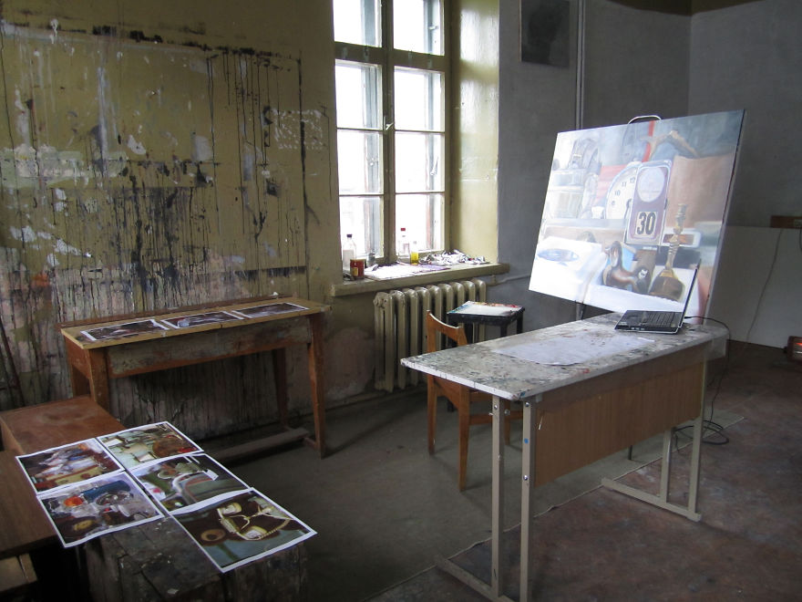 Bachelor Paintings By Rasa Vilčinskaitė From Lithuania And How Students Live Bachelor Paintings By Rasa Vilčinskaitė From Lithuania And How Students Live