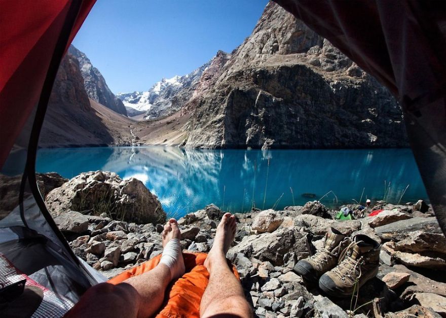 Top 20 Photos Of Landscapes Taken From The Tent, Exotic Camping ! Top 20 Photos Of Landscapes Taken From The Tent, Exotic Camping !