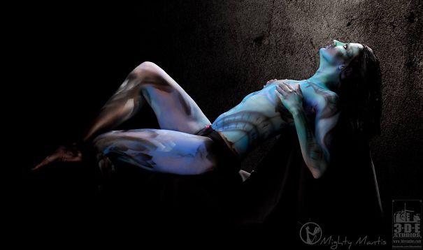 Body Art (spray Paint), Photography Body Art (spray Paint), Photography