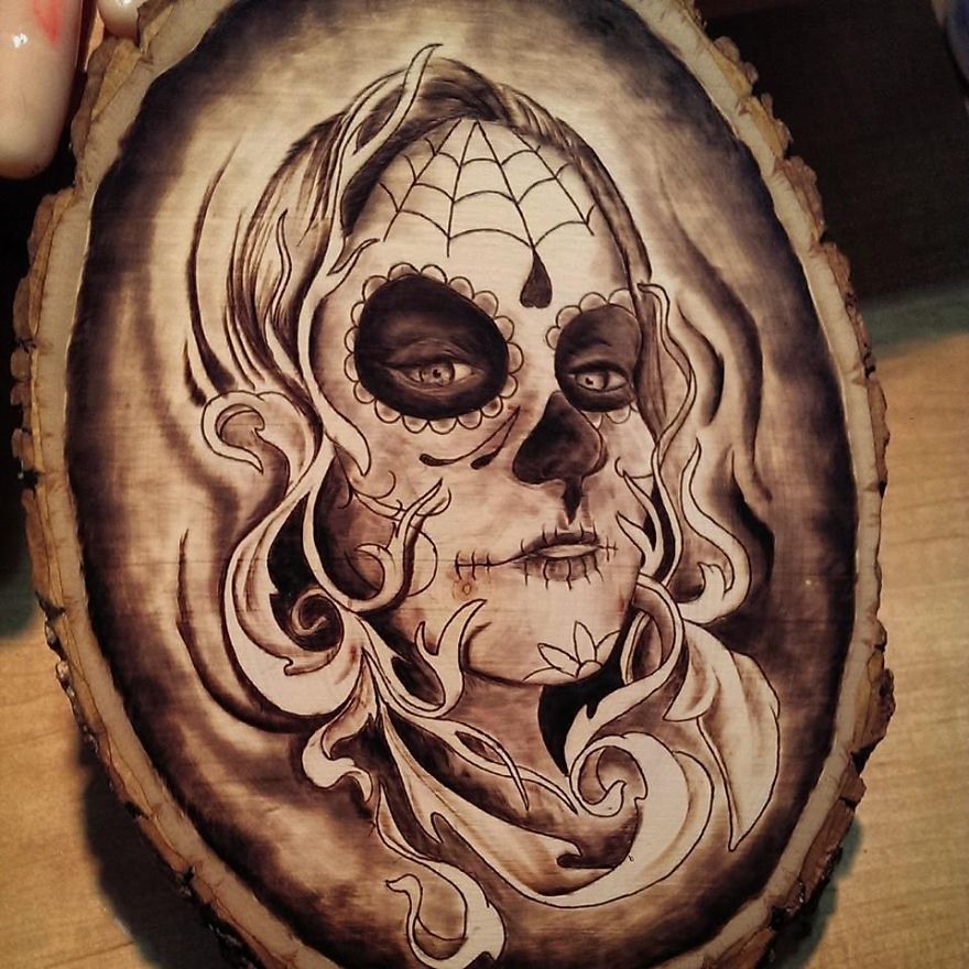 I Burn Movie Characters Onto Wood I Burn Movie Characters Onto Wood