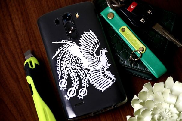 Batik Phoenix Paper Cutting