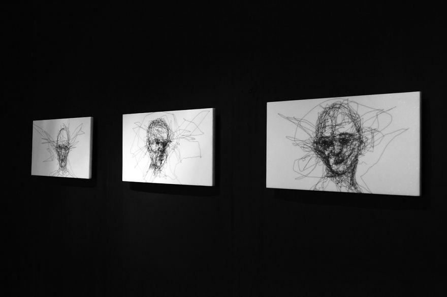 I Draw Portraits Using Only My Eyes I Draw Portraits Using Only My Eyes