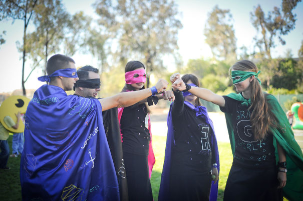 Ms Teachers: Globe Guy, Grammar Girl, Gravity Guy,graph Girl And Gimmel Girl (hebrew Teacher)