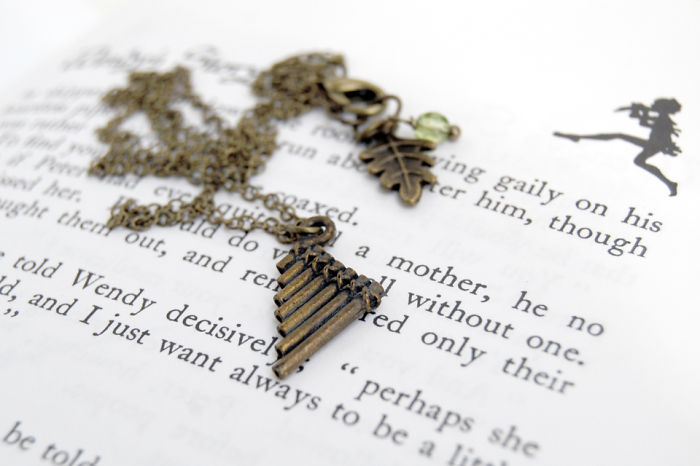 Peter Pan's Pipes Necklace