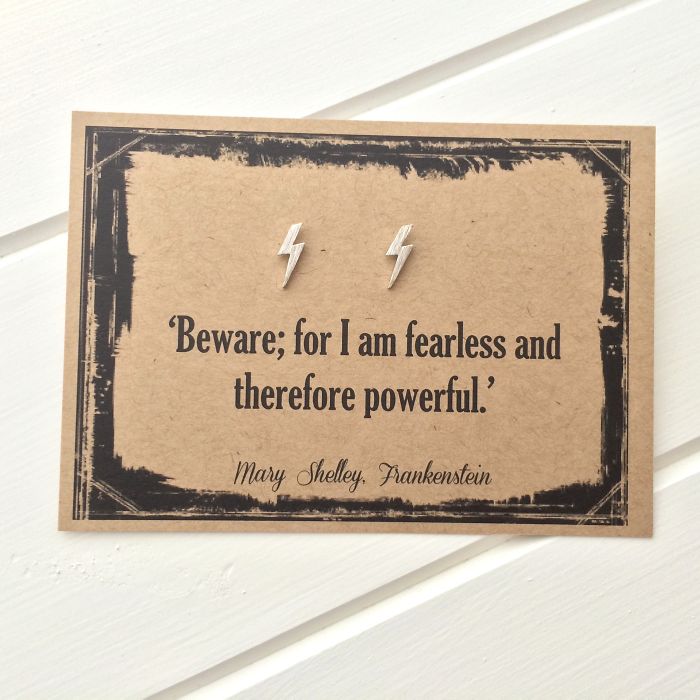 Frankenstein Lightening Bolt Earrings