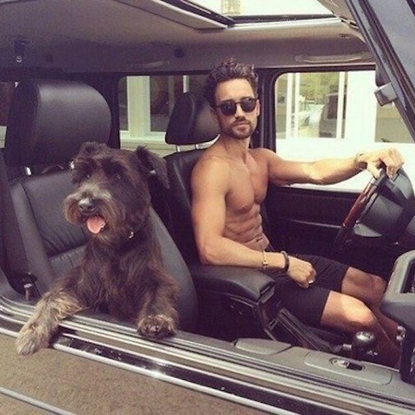 Hot Dude With A Dog
