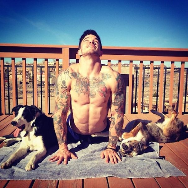 Hot Dude With A Dog