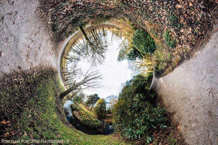 Little Planets: My Hyper-Unreal Stereographic Projections