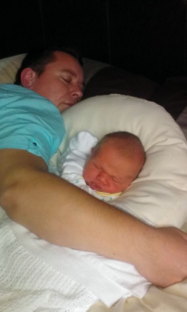 Dad Often Takes The Night Shift So Mum Can Get Some Rest