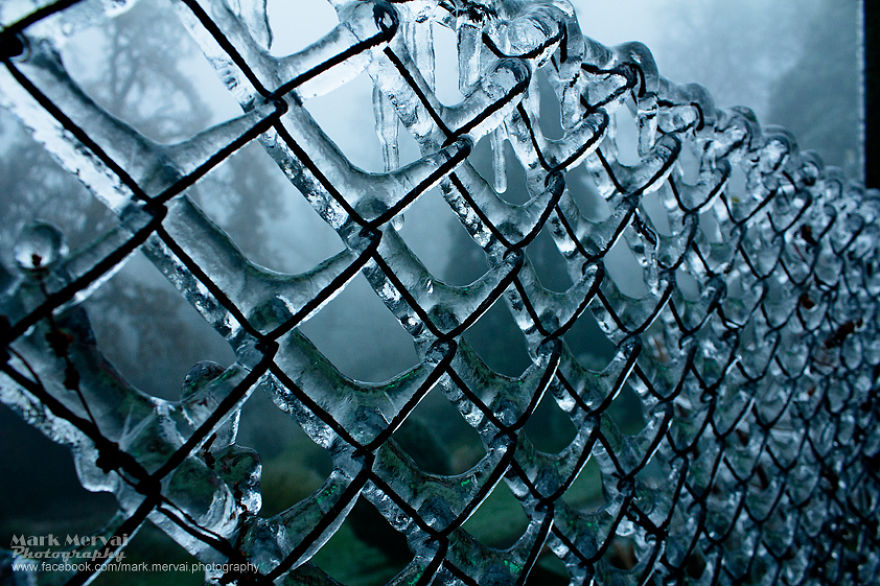 Frozen Apocalyptic Budapest After Ice Fog Frozen Apocalyptic Budapest After Ice Fog