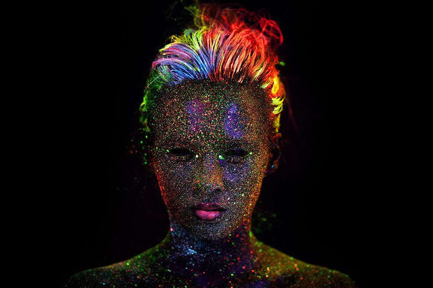My Experimental Photo Portraits With Uv Light