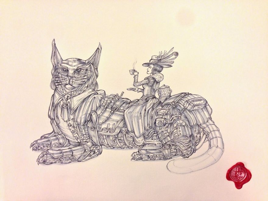 I Draw Detailed Illustrations With A Ballpoint Pen I Draw Detailed Illustrations With A Ballpoint Pen