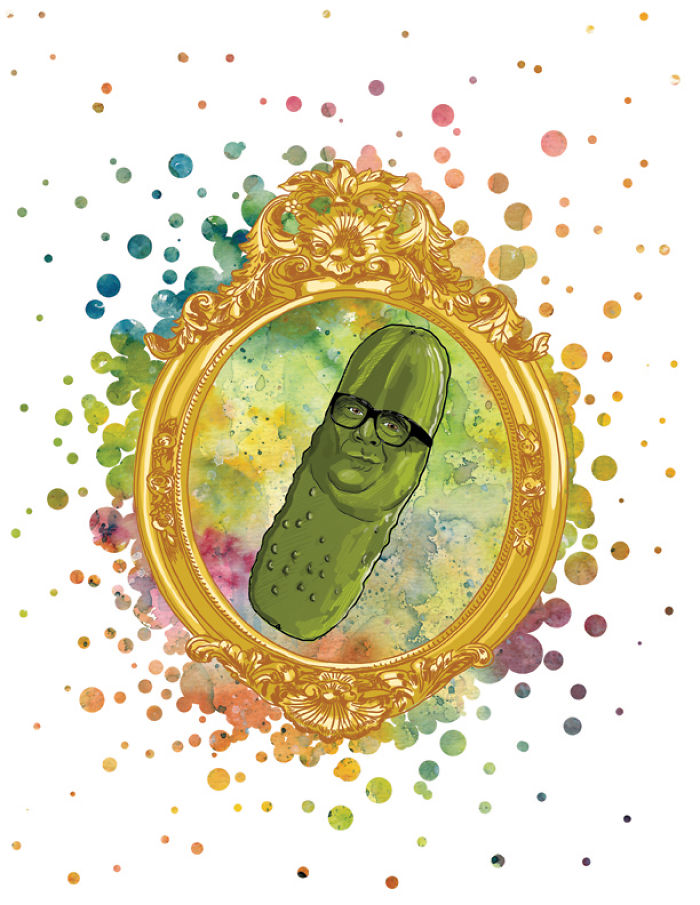 Artist Embeds 12 Celebrity Faces Into Everyday Objects