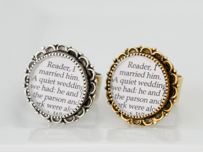 Adjustable Jane Eyre Statement Rings