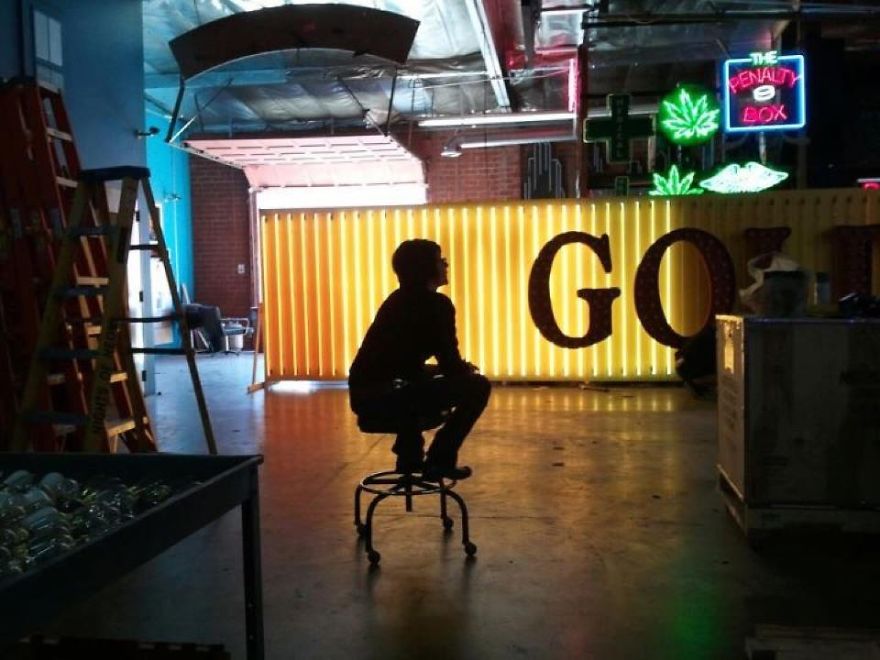 Lisa Schulte Neon Artist Hollywood California