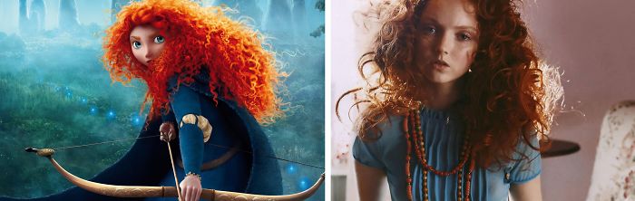 Princess Merida Looks Like Lily Cole