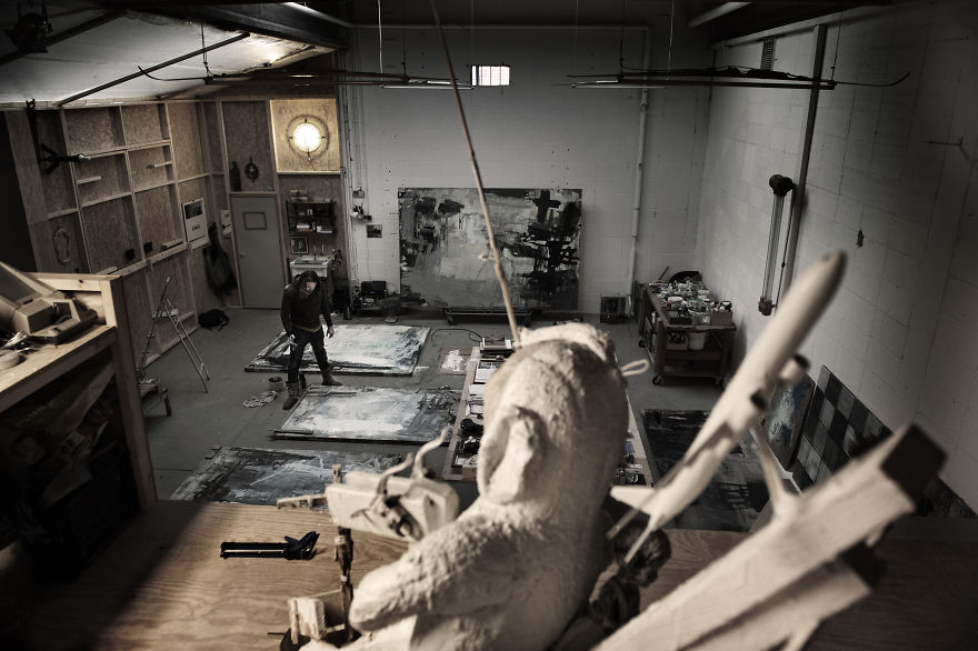 Atelier Oscart - Modern Painter / Cross Media Artist Oscar Venema - Www.oscart.nl