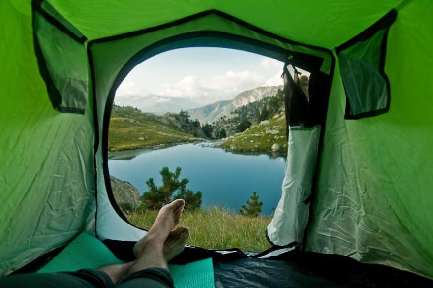 Top 20 Photos Of Landscapes Taken From The Tent, Exotic Camping !