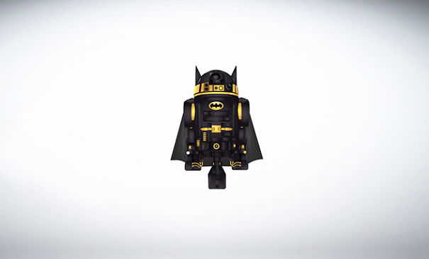 R2-d2 Meets Other Superheroes