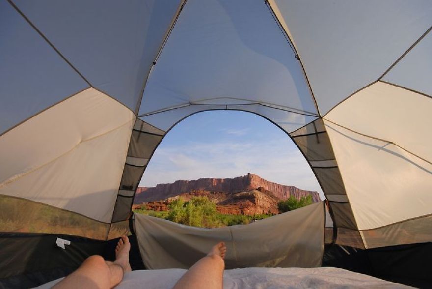 Top 20 Photos Of Landscapes Taken From The Tent, Exotic Camping !