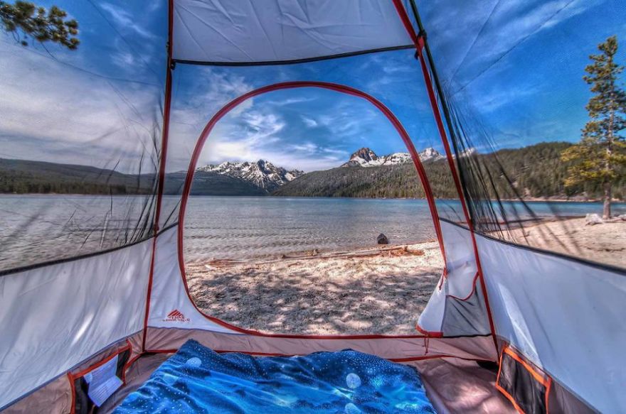 Top 20 Photos Of Landscapes Taken From The Tent, Exotic Camping !