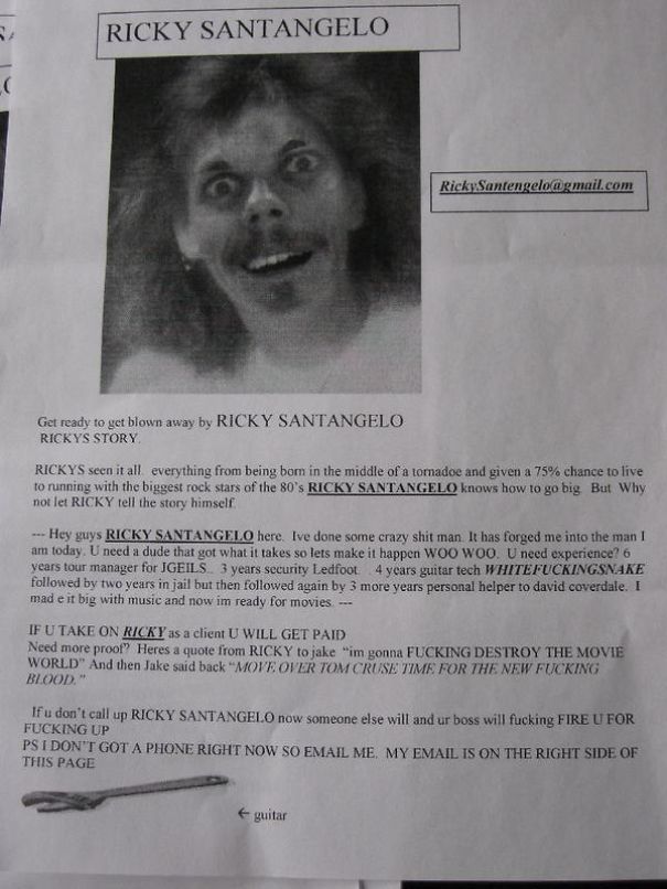 Resumes So Bad They're Almost Good... Almost Resumes So Bad They're Almost Good... Almost