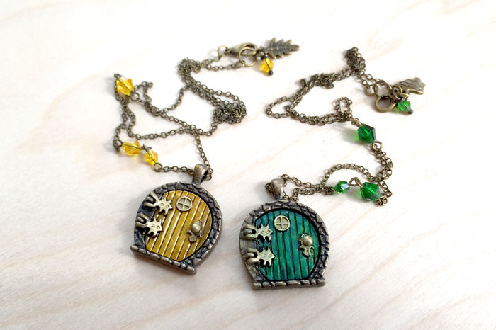 Sam And Frodo Bff Necklaces