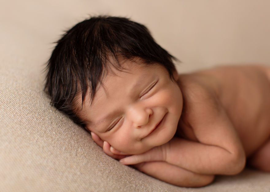 Smiling Babies: I Learned To Catch The Smiles Of Sleeping Babies