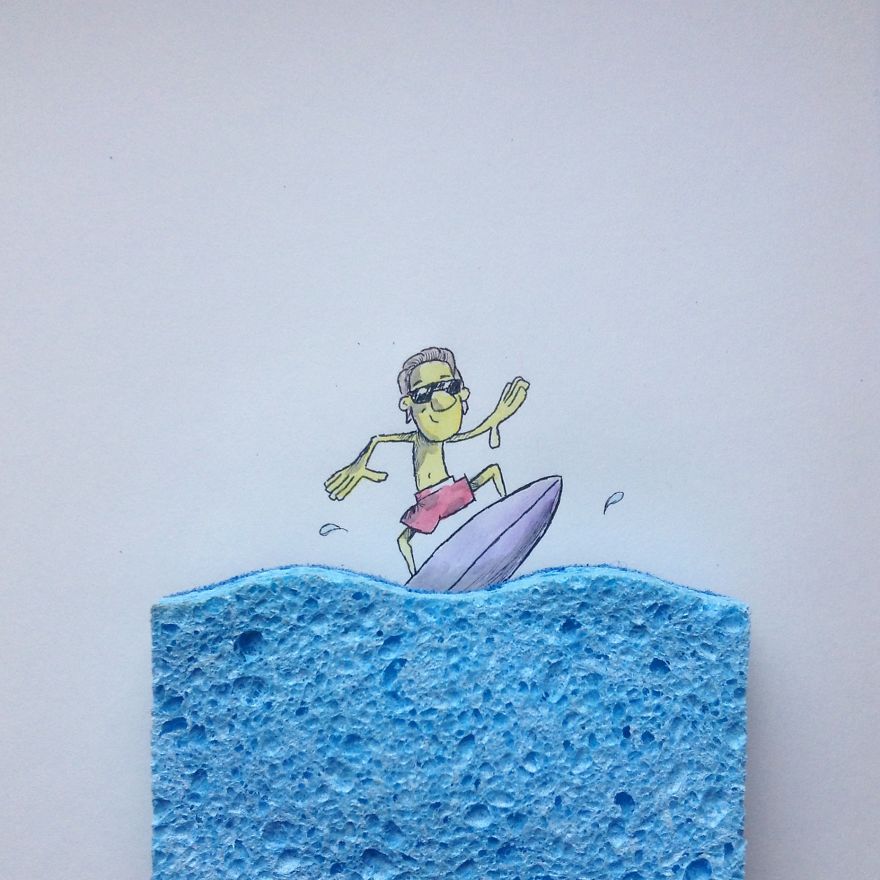 I Create Illustrations Using Everyday Objects (Part 2)