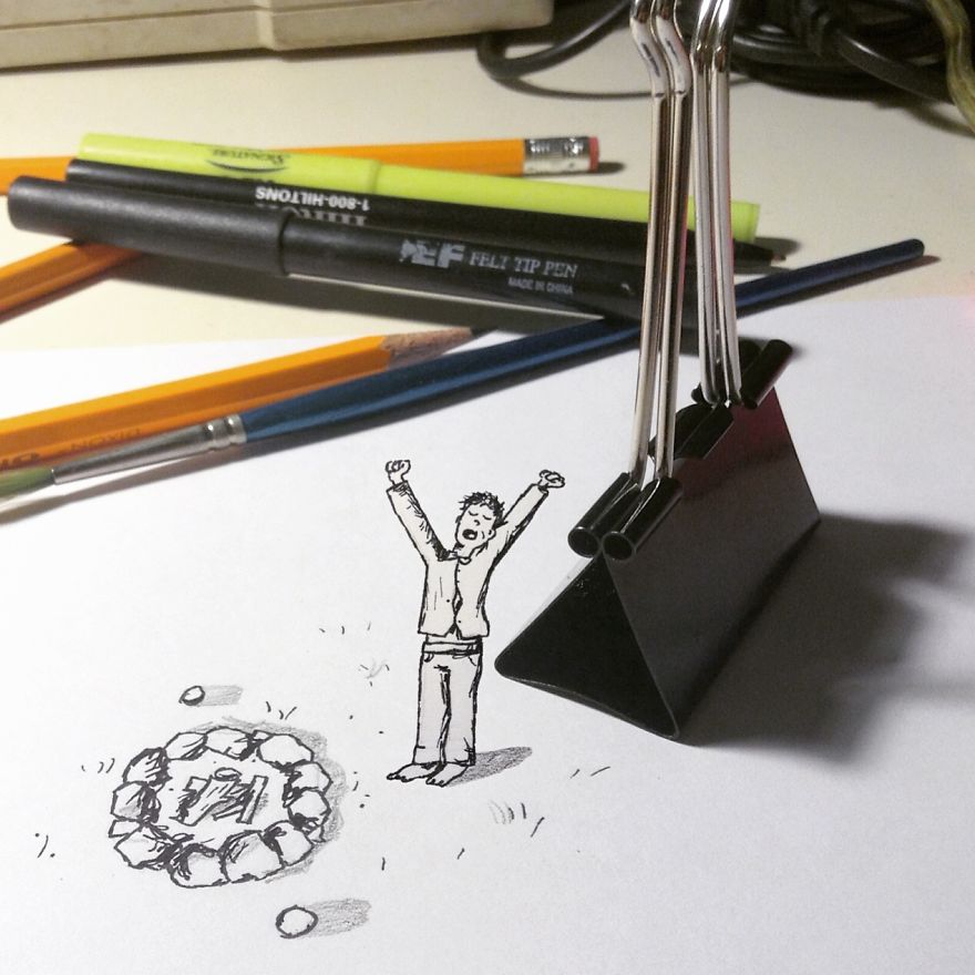 I Create Illustrations Using Everyday Objects (Part 2)