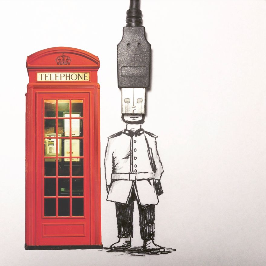 I Create Illustrations Using Everyday Objects (Part 2)