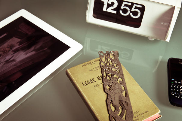 We Hand-Carve Silver Bookmarks Without Any Lasers