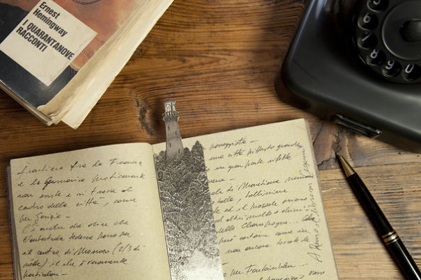 We Hand-Carve Silver Bookmarks Without Any Lasers We Hand-Carve Silver Bookmarks Without Any Lasers