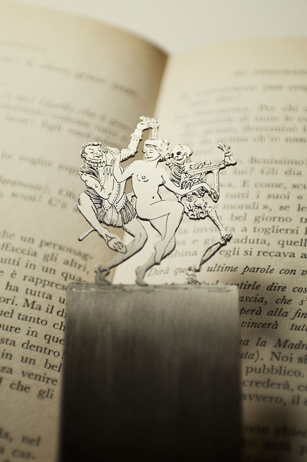 We Hand-Carve Silver Bookmarks Without Any Lasers