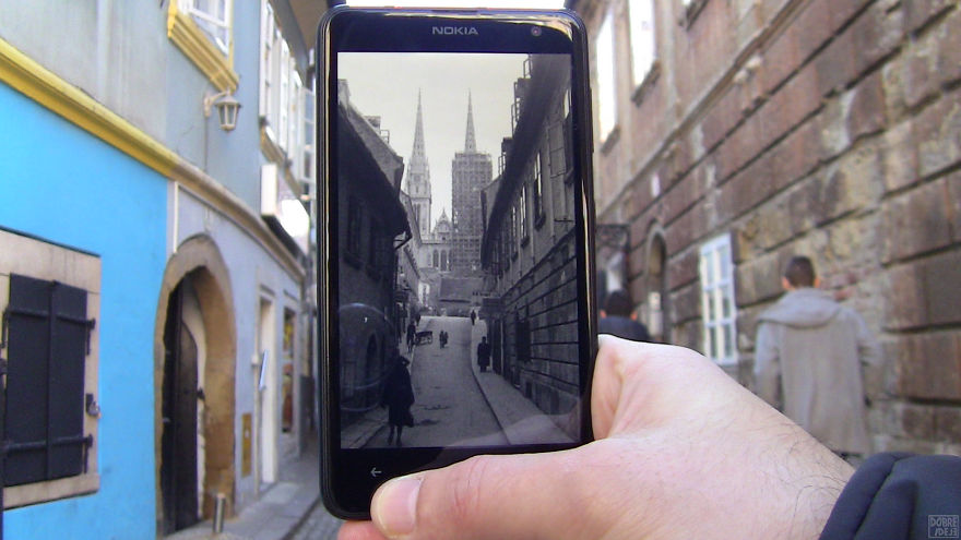 I Combined Historical Croatian Photos With The Places Where They Were Taken Of I Combined Historical Croatian Photos With The Places Where They Were Taken Of