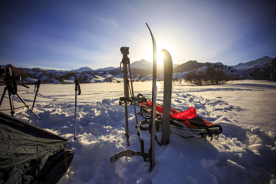 I Walked 400km On Skis And Snowshoes To Capture Amazing Landscapes In Kyrgyzstan