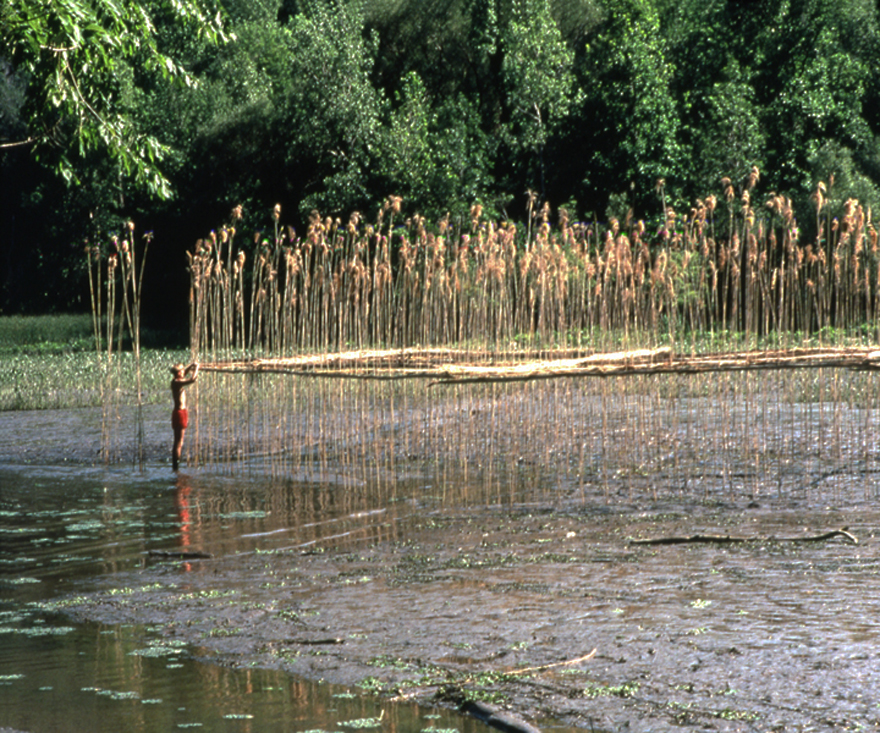 The Site Is My Studio. Roy Staab Creating Storm King Mt. Hudson River 1989