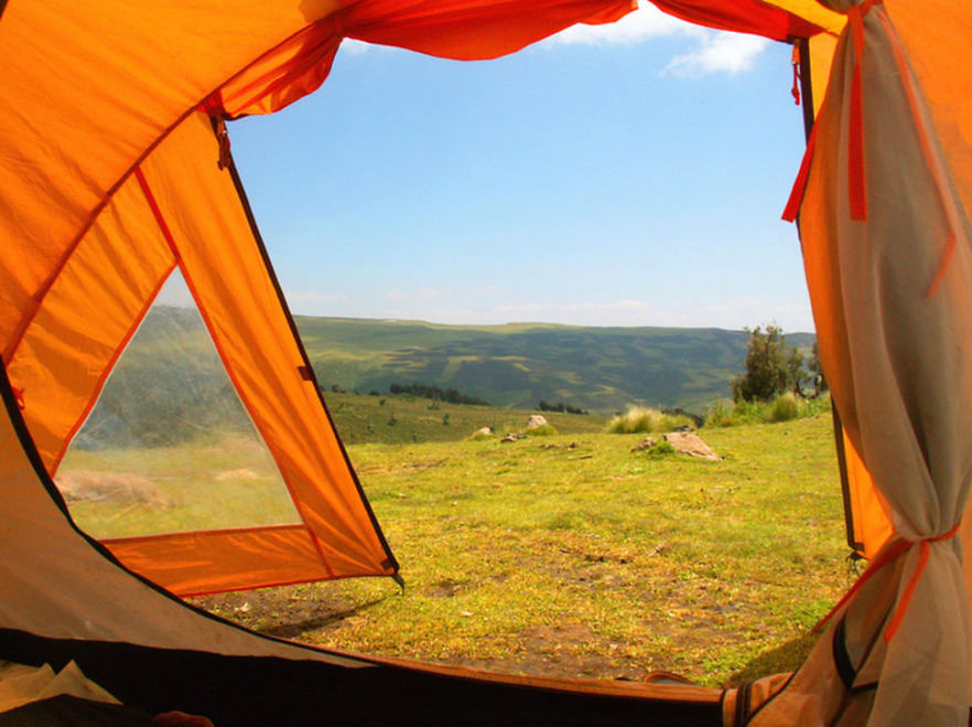 Top 20 Photos Of Landscapes Taken From The Tent, Exotic Camping !