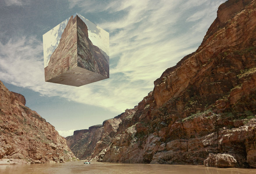 I Designed Space Invaders Using Google Street View Images From Places I Visited In The USA