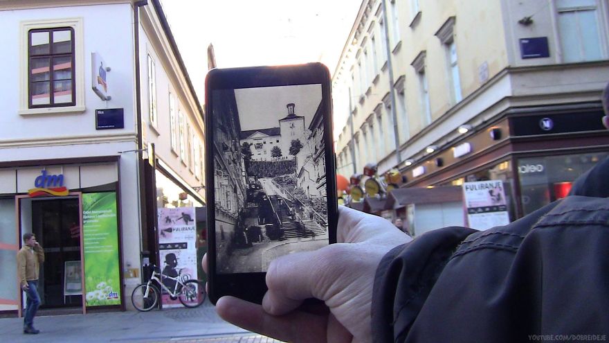 I Combined Historical Croatian Photos With The Places Where They Were Taken Of I Combined Historical Croatian Photos With The Places Where They Were Taken Of