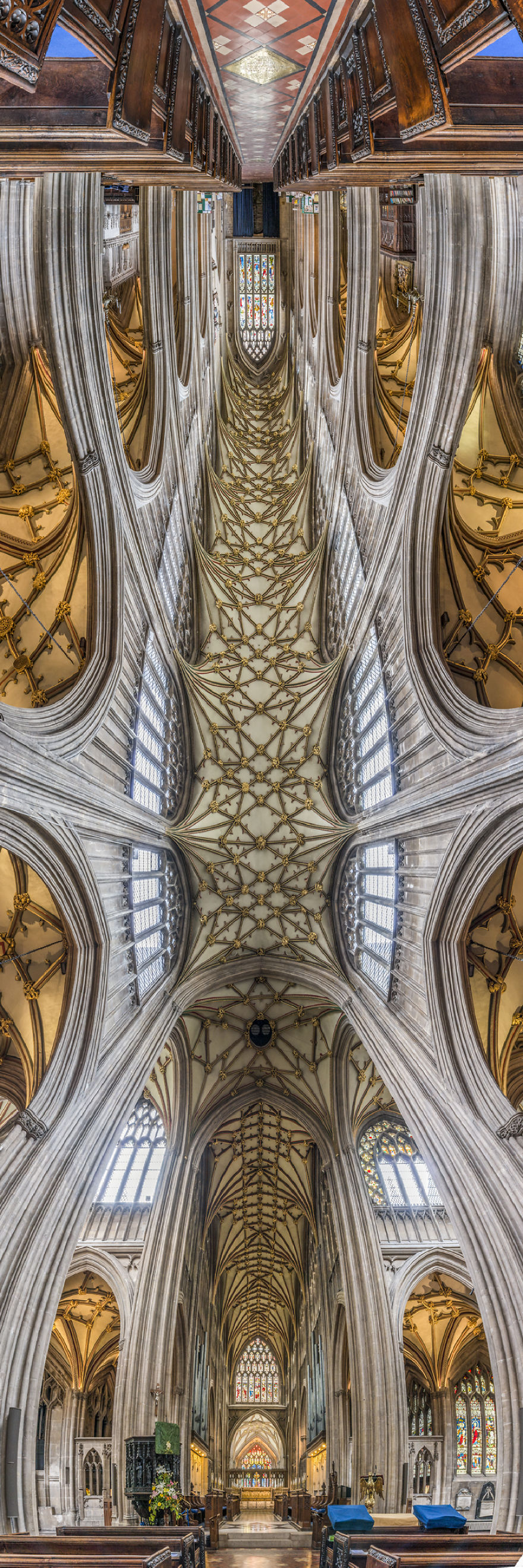 Vertical Churches: I Photograph Churches Around The World From The Perfect Perspective