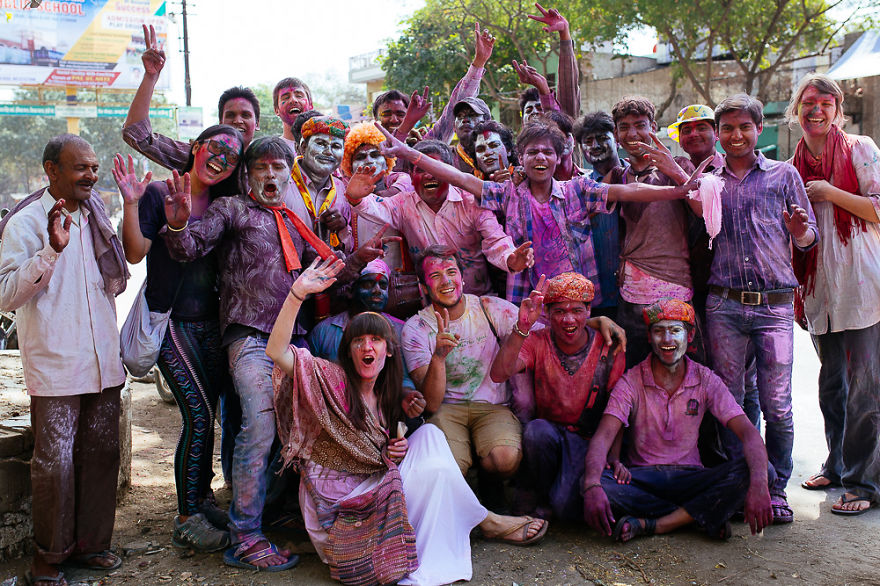 What It's Like To Celebrate Holi At The Craziest Place On Earth For It - Mathura, India What It's Like To Celebrate Holi At The Craziest Place On Earth For It - Mathura, India