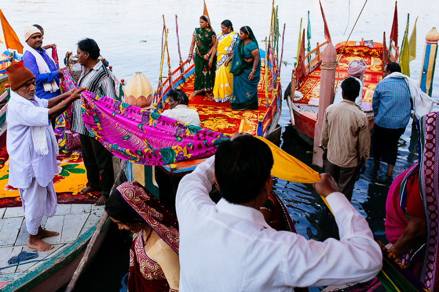 What It's Like To Celebrate Holi At The Craziest Place On Earth For It - Mathura, India