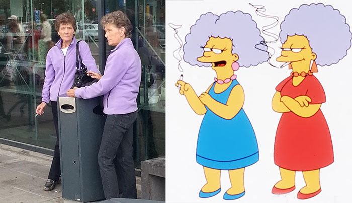 Real Life Patty And Selma