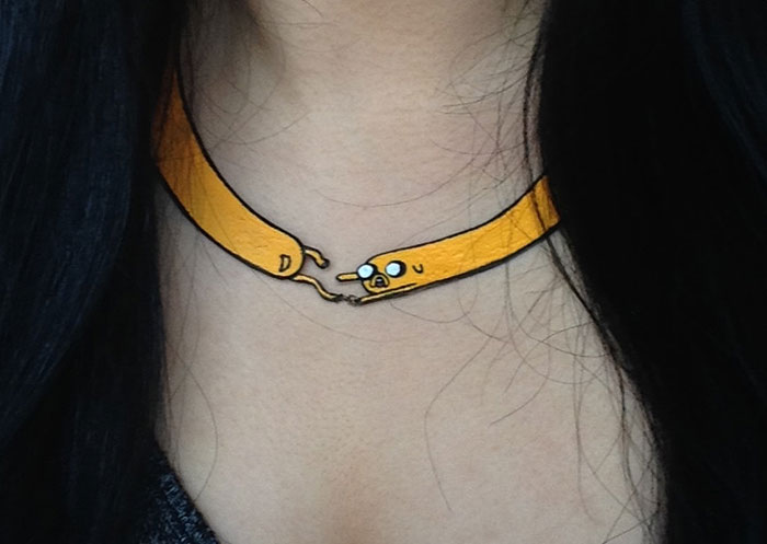 Adventure Time Necklaces That Wrap Around Your Neck