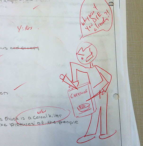 Funny Teacher Makes Fun Of Students' Spelling Mistakes