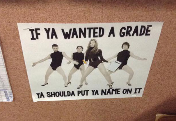 Found In Physics Teacher's Room