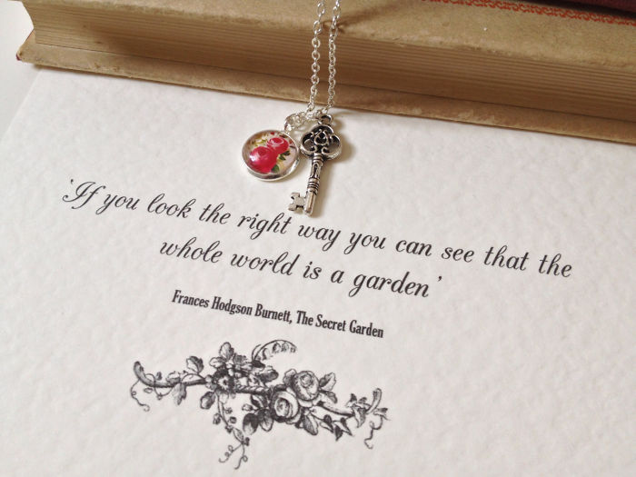 Secret Garden Key Necklace